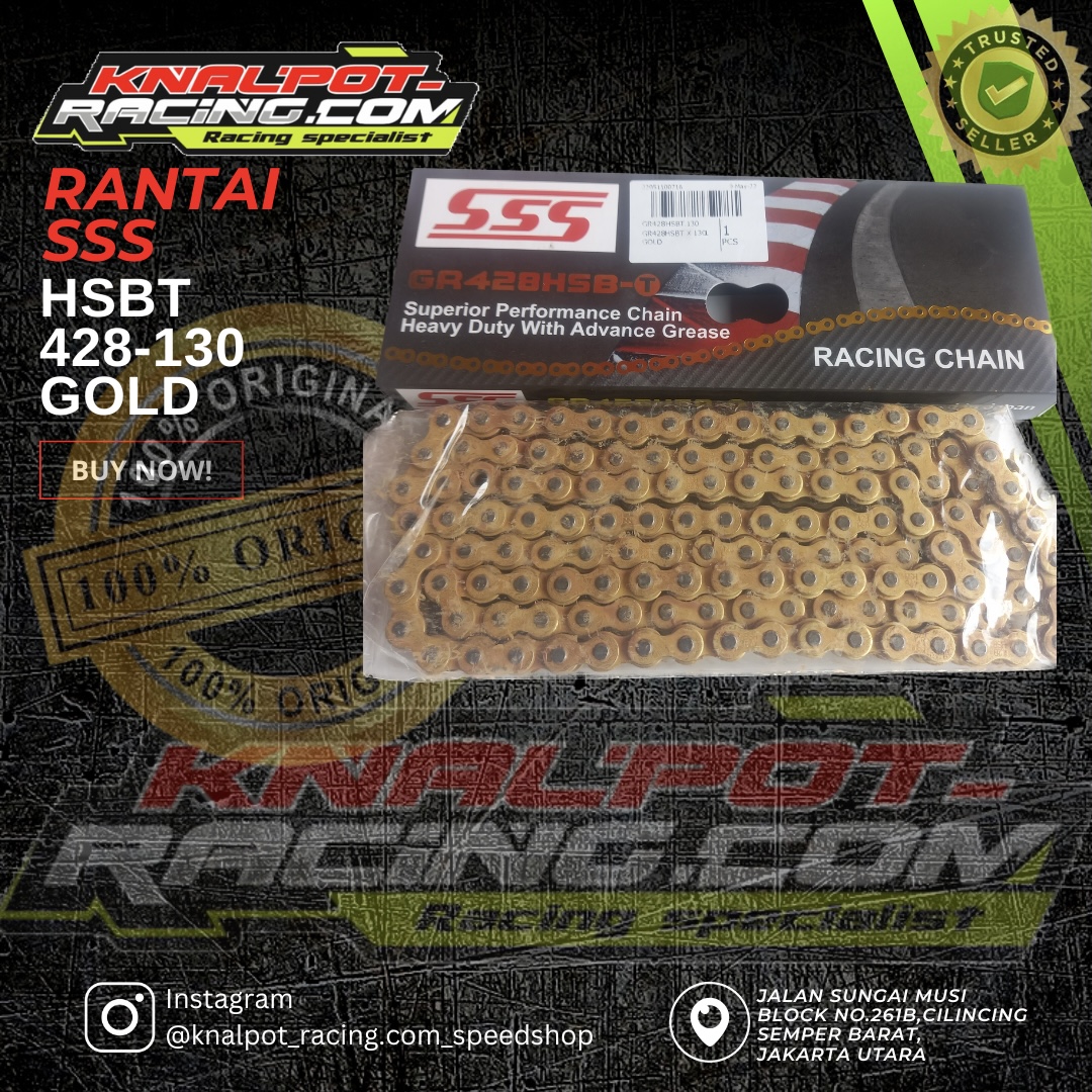 RANTAI SSS HSBT 428-130 GOLD 